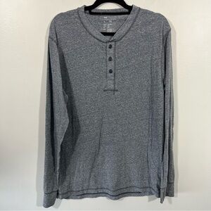 GAP Men's Long Sleeve Henley